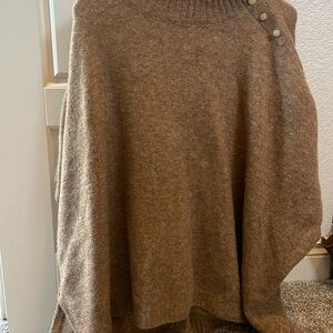 J crew poncho